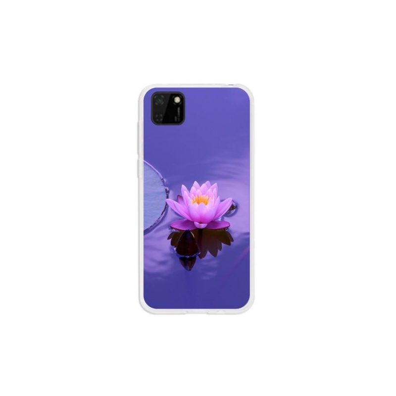Gél tok mmCase mobil Huawei Y5p - virág a felszínen