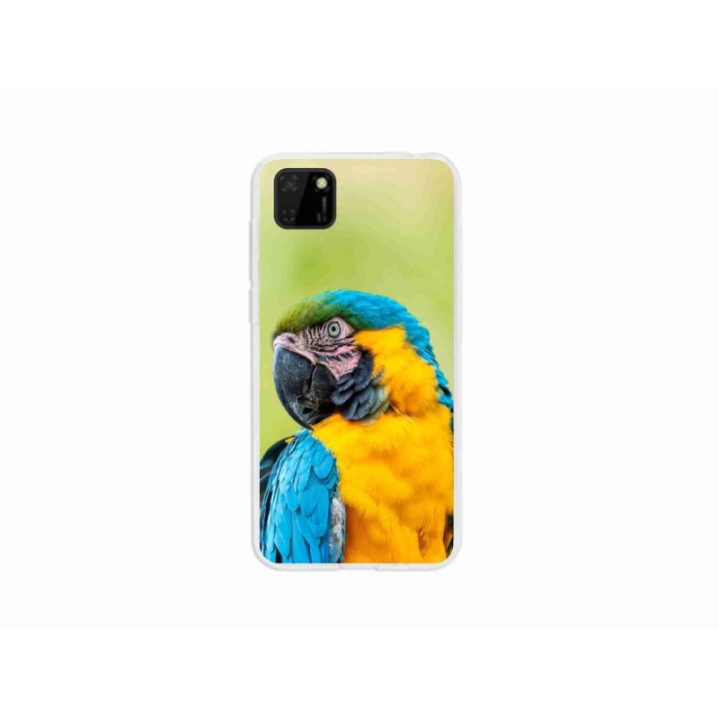 Gél tok mmCase mobil Huawei Y5p - papagáj ara 2