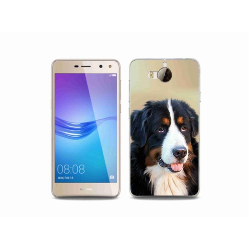 Gél tok mmCase mobil Huawei Y6 (2017) - Berni hegyi kutya