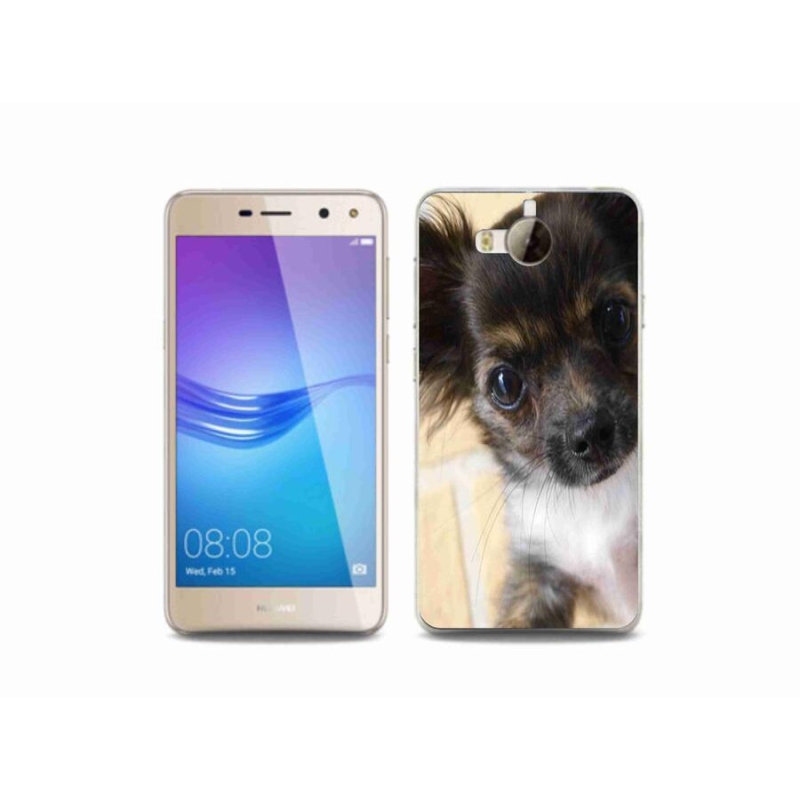 Gél tok mmCase mobil Huawei Y6 (2017) - chihuahua 2