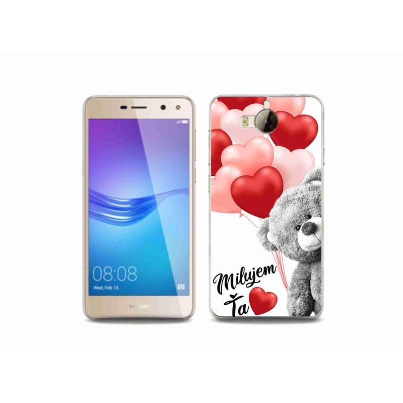 Gél tok mmCase a mobil Huawei Y6 (2017) - I love you