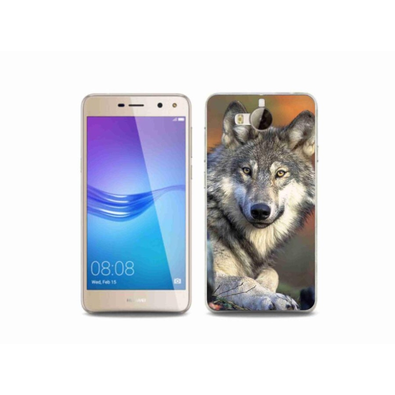 Gél tok mmCase mobil Huawei Y6 (2017) - farkas