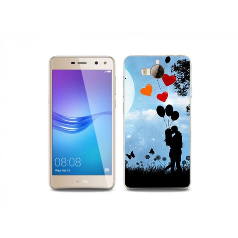 Gél tok mmCase mobil Huawei Y6 (2017) - szerelmes pár