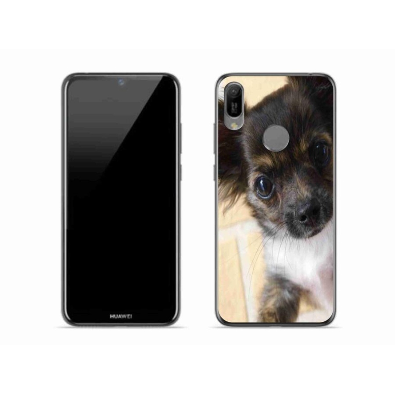 Gél tok mmCase a mobil Huawei Y6 (2019) - chihuahua 2