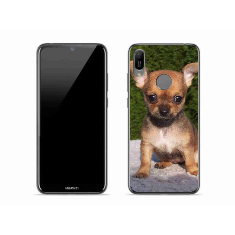 Gél tok mmCase a mobil Huawei Y6 (2019) - chihuahua 3