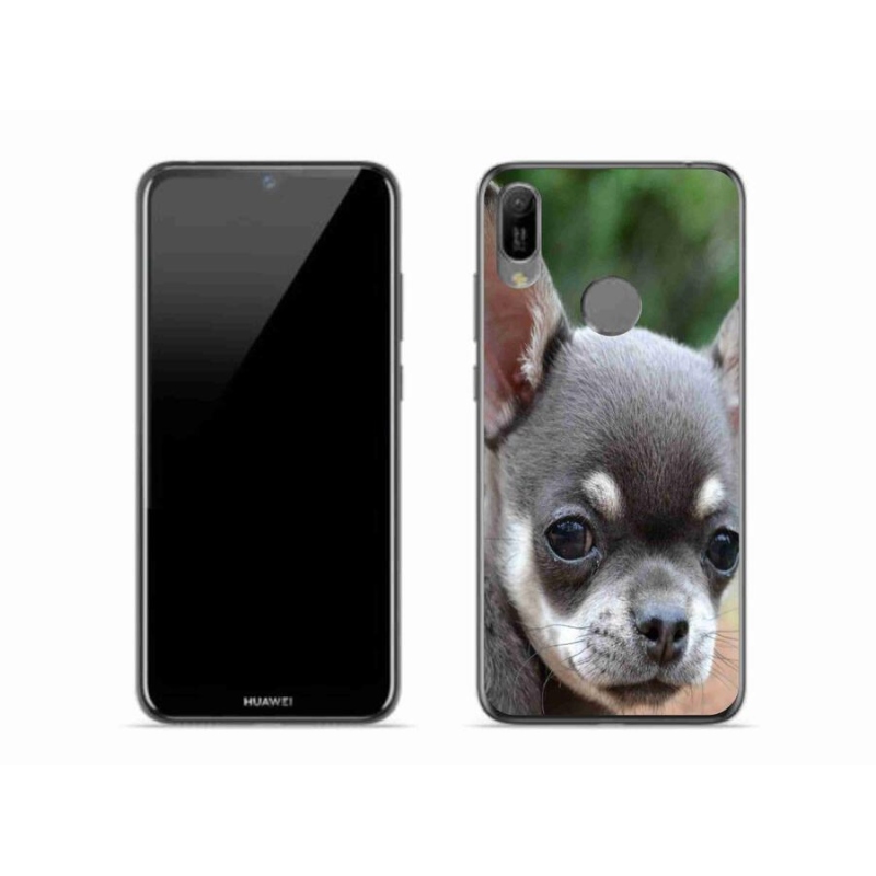 Gél tok mmCase mobil Huawei Y6 (2019) - chihuahua
