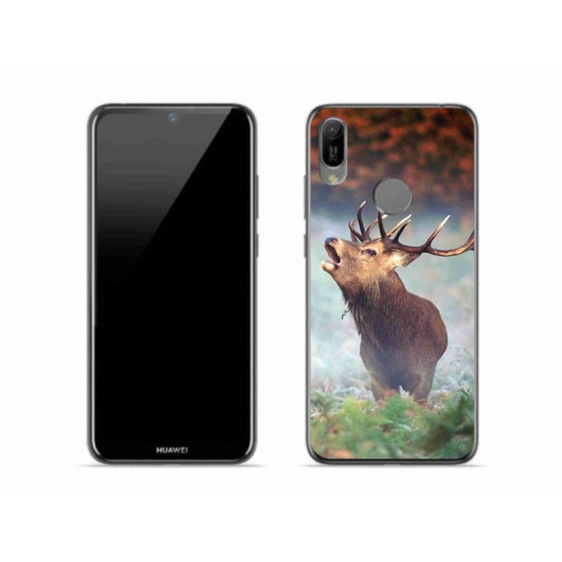 Gél tok mmCase mobil Huawei Y6 (2019) - szarvas 2