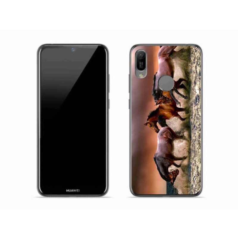 Gél tok mmCase mobil Huawei Y6 (2019) - lovak 1