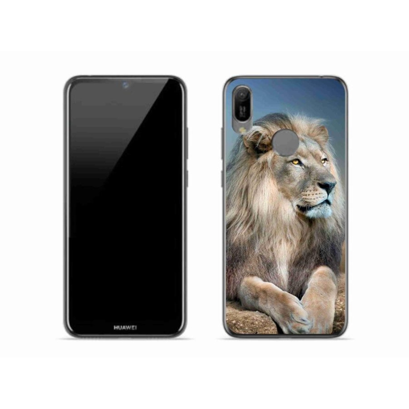 Gél tok mmCase a Huawei Y6 (2019) - Lion 1 számára