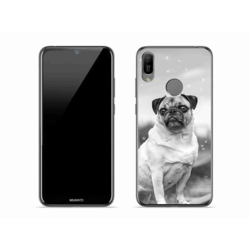 Gél tok mmCase a Huawei Y6 (2019) - mopszhoz