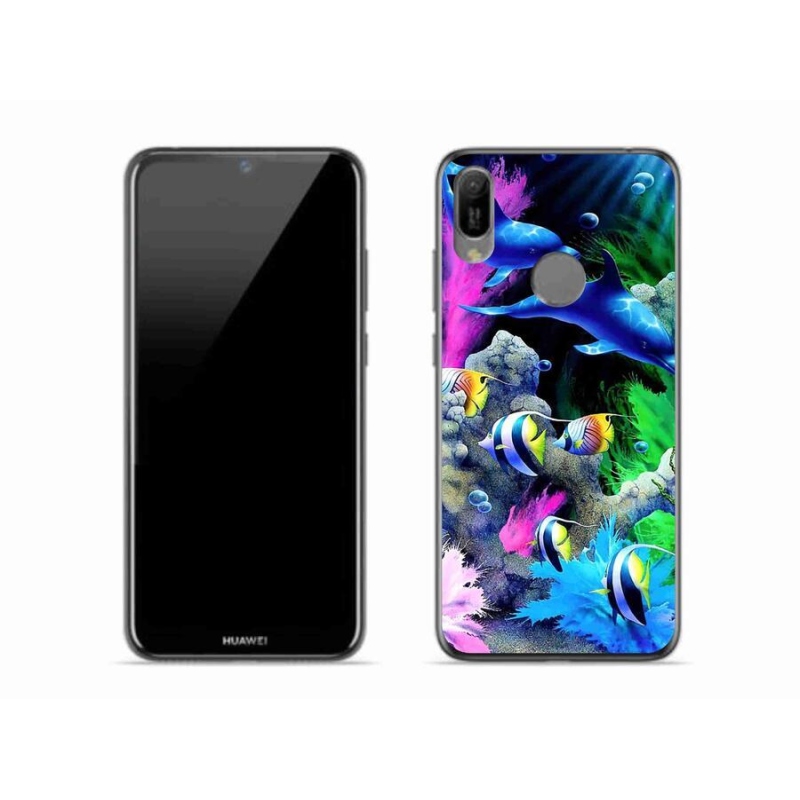 Gél tok mmCase mobil Huawei Y6 (2019) - Sea World