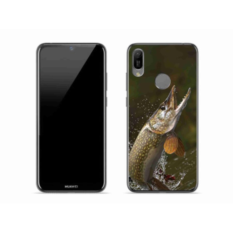 Gél tok mmCase a Huawei Y6 (2019) számára - csuka