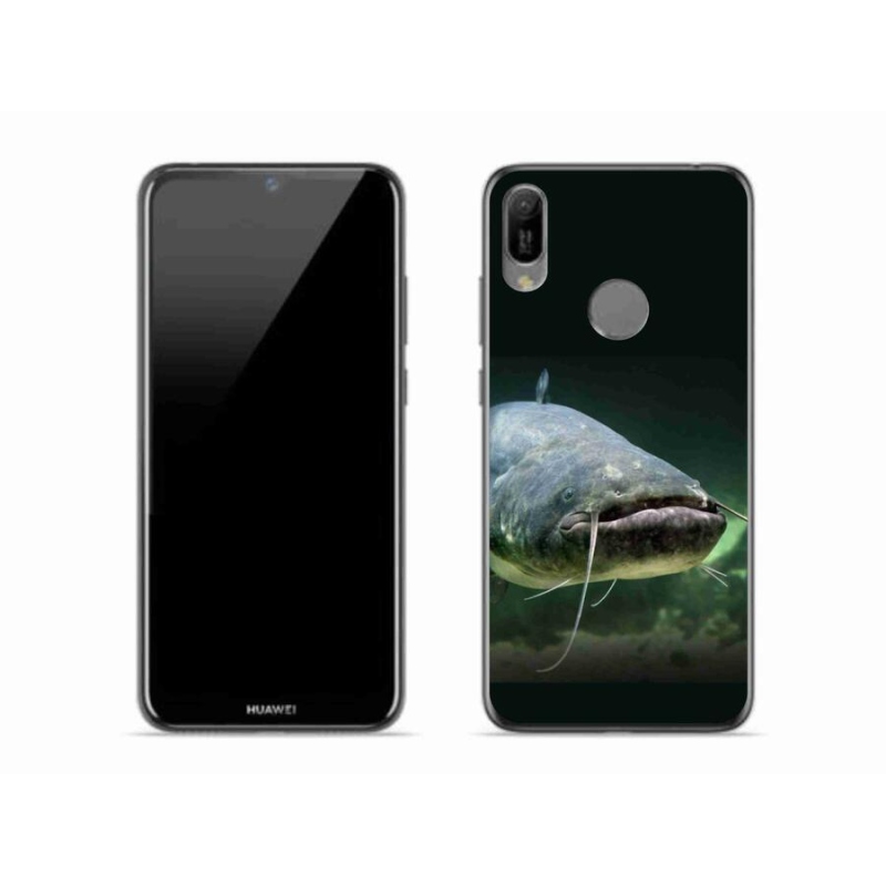 Gél tok mmCase a mobil Huawei Y6 (2019) - harcsa