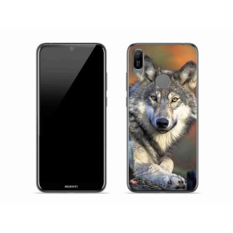 Gél tok mmCase mobil Huawei Y6 (2019) - farkas