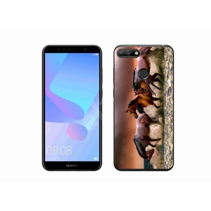 Gél tok mmCase a mobil Huawei Y6 Prime (2018) - lovak 1