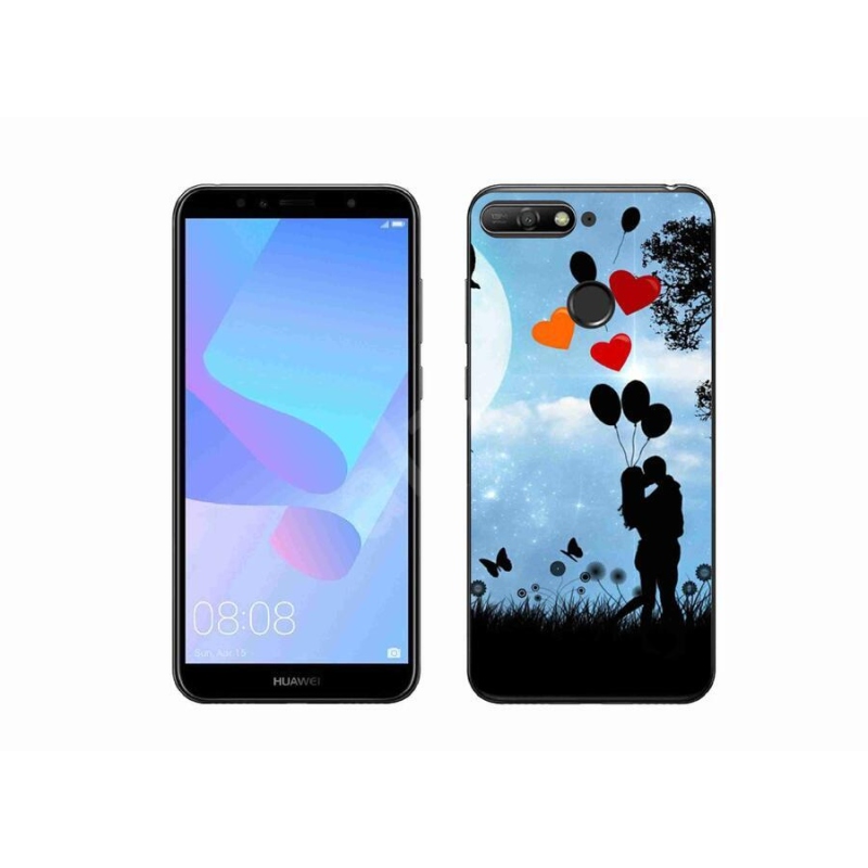 Gél tok mmCase mobil Huawei Y6 Prime 2018 - szerelmes pár