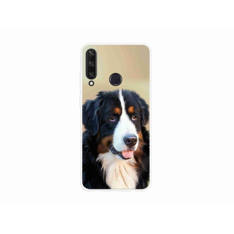 Gél tok mmCase a mobil Huawei Y6p - Berni hegyi kutya számára