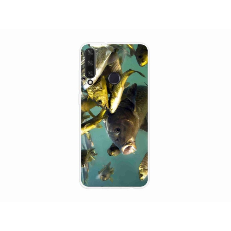 Gél tok mmCase a mobil Huawei Y6p - halak iskolája számára