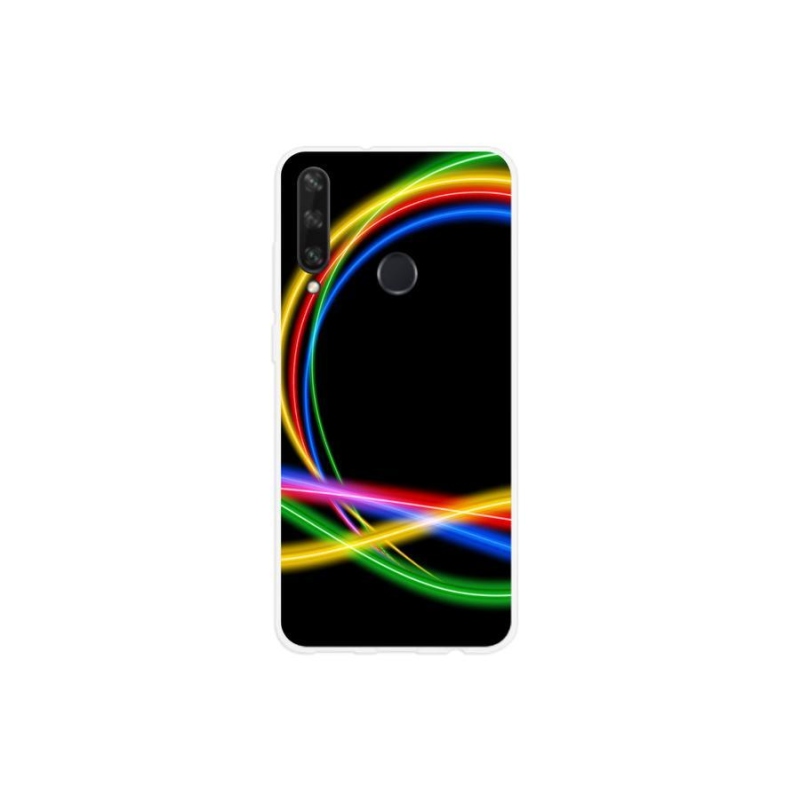 Gél tok mmCase a mobil Huawei Y6p - neon körökhöz