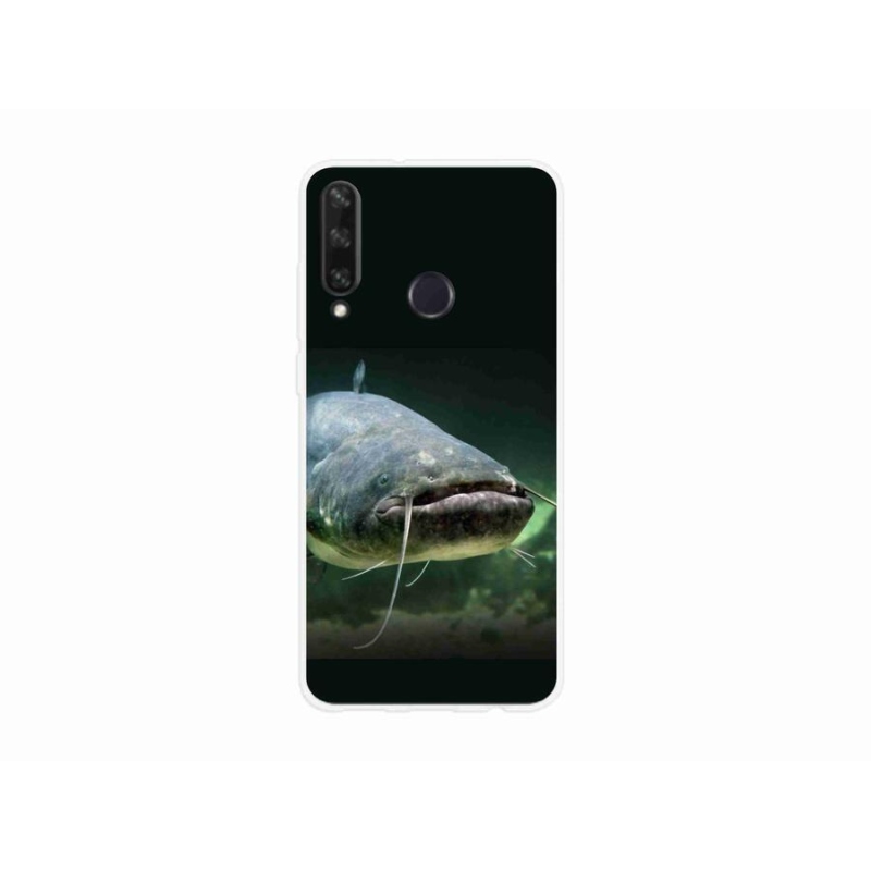 Gél tok mmCase a mobil Huawei Y6p - harcsa - mobiltelefonhoz