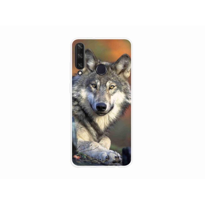 Gél tok mmCase mobil Huawei Y6p - farkas