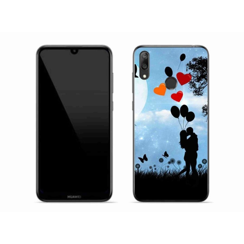 Gél tok mmCase mobil Huawei Y7 (2019) - szerelmes pár