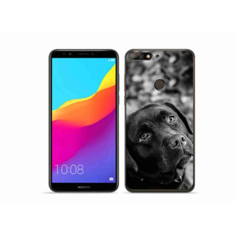 Gél tok mmCase mobil Huawei Y7 Prime (2018) - labrador