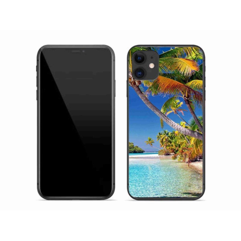 Gél tok mmCase iPhone 11 készülékhez - tengerpart