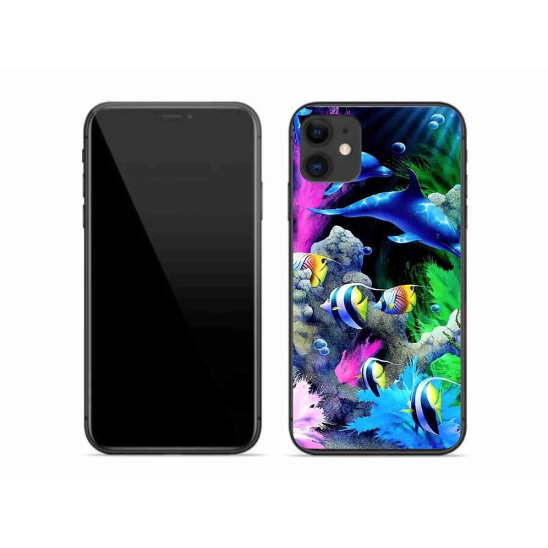 Gél tok mmCase iPhone 11 készülékhez - Sea World
