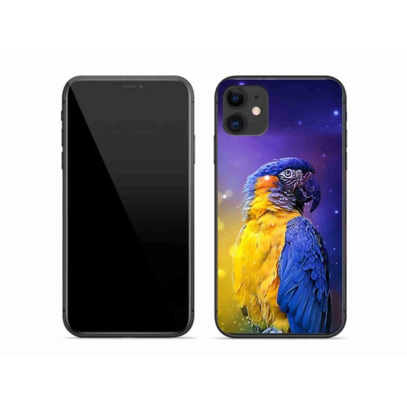 Gél tok mmCase iPhone 11 készülékhez - papagáj ara 1