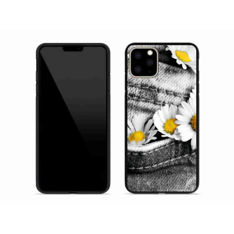 Gél tok mmCase iPhone 11 Pro Max készülékhez - százszorszépek