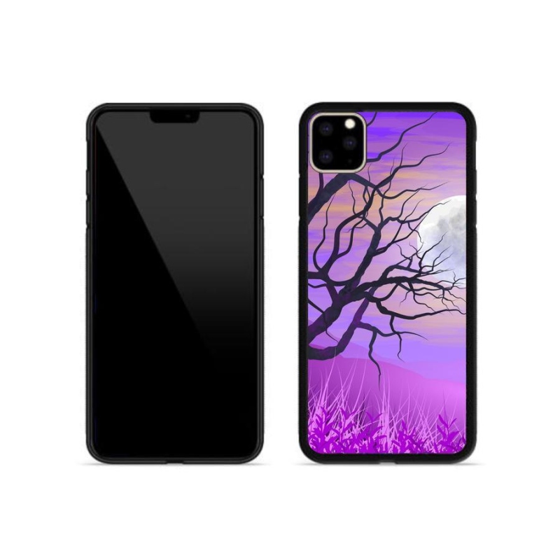 Gél tok mmCase iPhone 11 Pro Max készülékhez - rajzfilmes kidőlt fa
