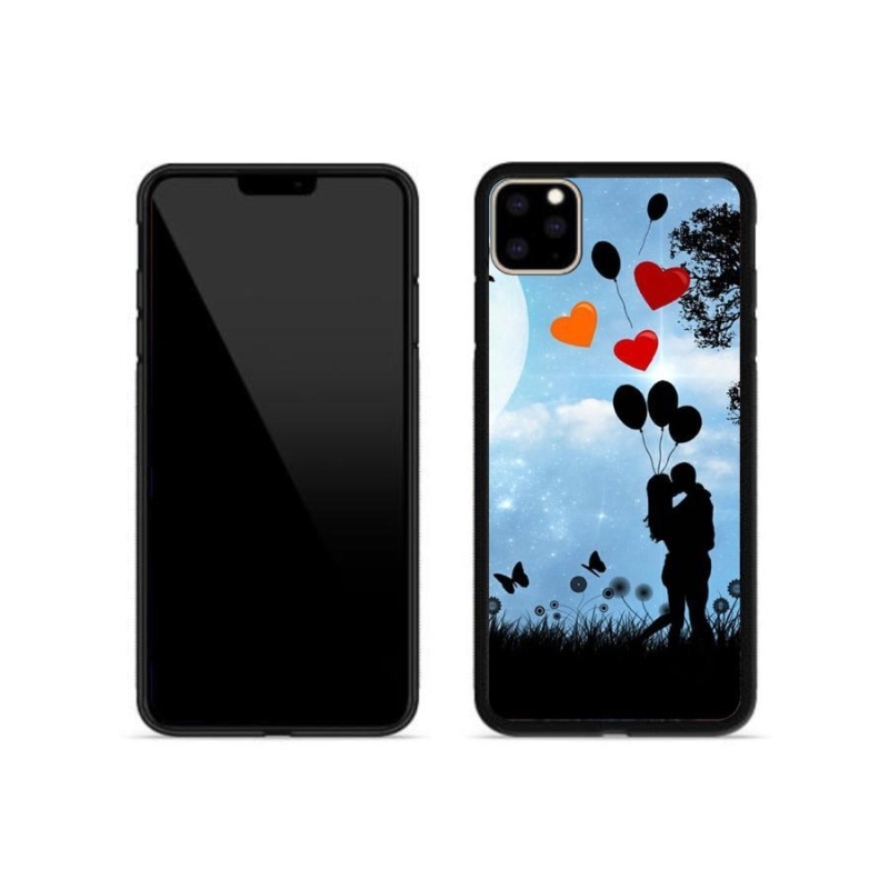 Gél tok mmCase iPhone 11 Pro Max készülékhez - szerelmes pár