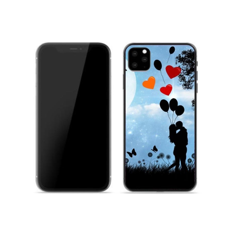 Gél tok mmCase iPhone 11 Pro készülékhez - szerelmespár