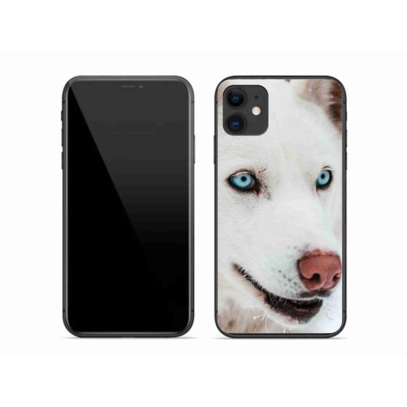 Gél tok mmCase iPhone 11 készülékhez - a kutya nézete