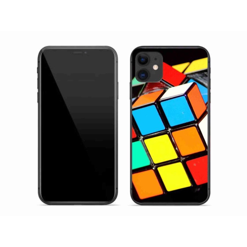 Gél tok mmCase iPhone 11 készülékhez - Rubik-kocka