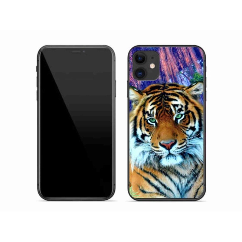 Gél tok mmCase iPhone 11 készülékhez - tigris
