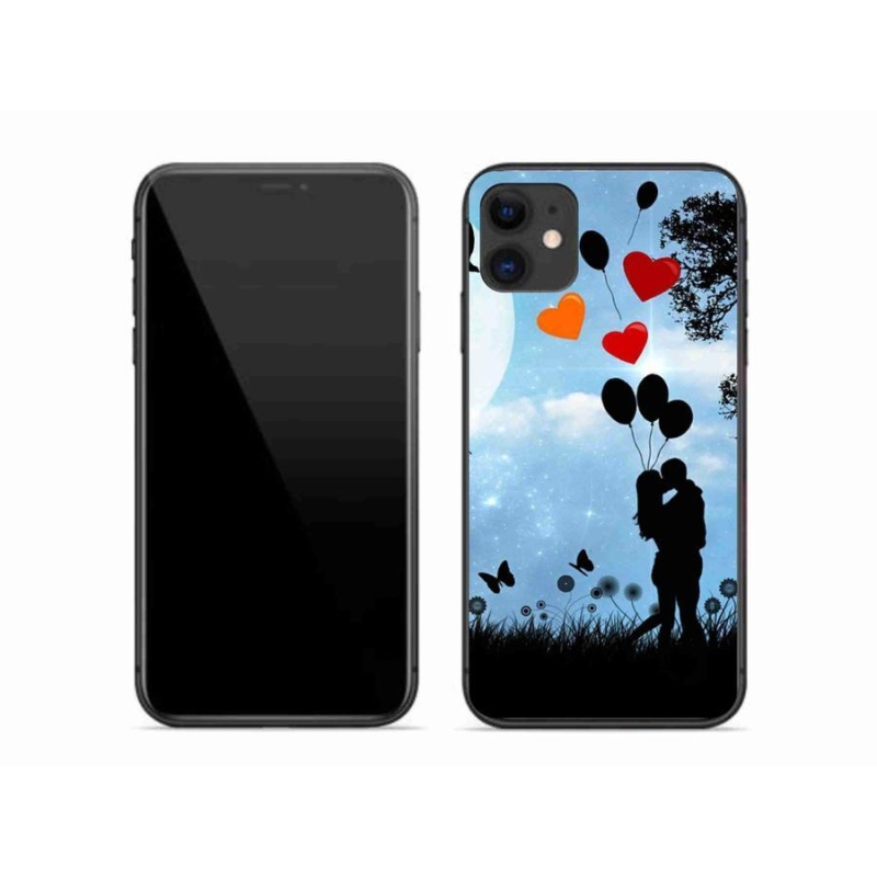 Gél tok mmCase iPhone 11 készülékhez - szerelmespár