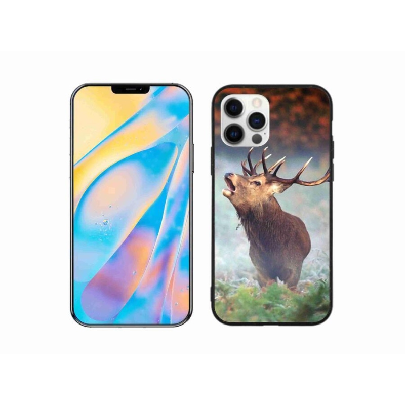 Gél tok mmCase iPhone 12 készülékhez - szarvas 2