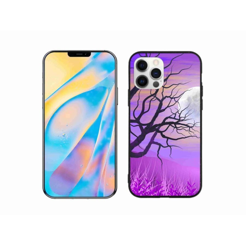 Gél tok mmCase iPhone 12 készülékhez - rajzfilmes kidőlt fa