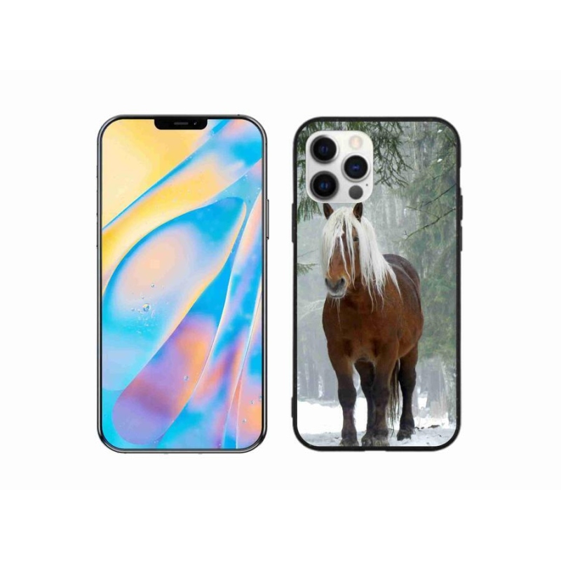Gél tok mmCase iPhone 12 készülékhez - ló az erdőben