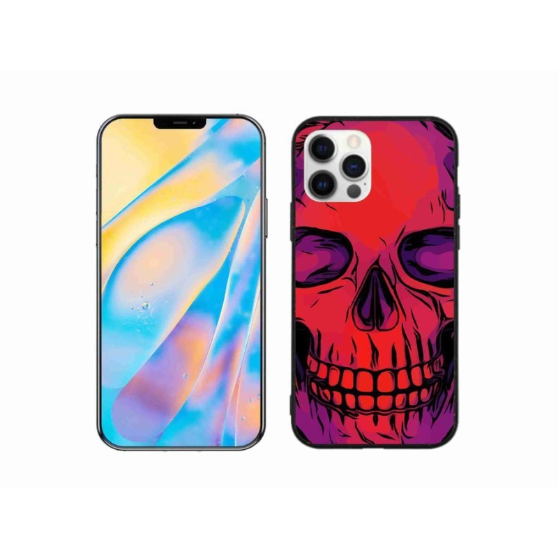Gél tok mmCase iPhone 12 készülékhez - koponya