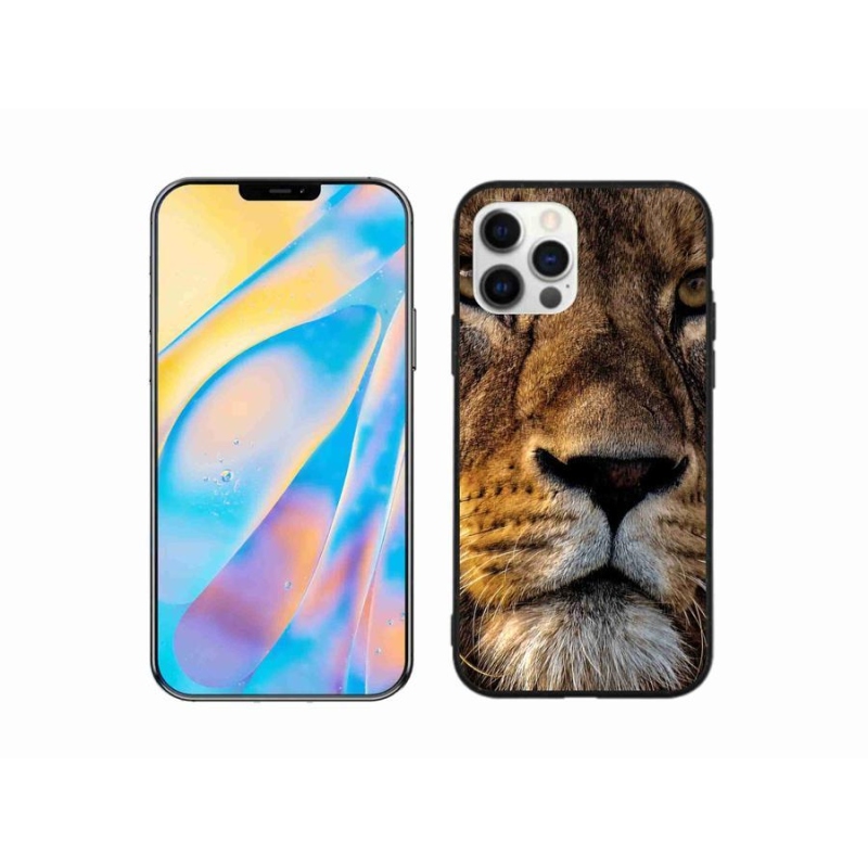 Gél tok mmCase iPhone 12 készülékhez - oroszlán