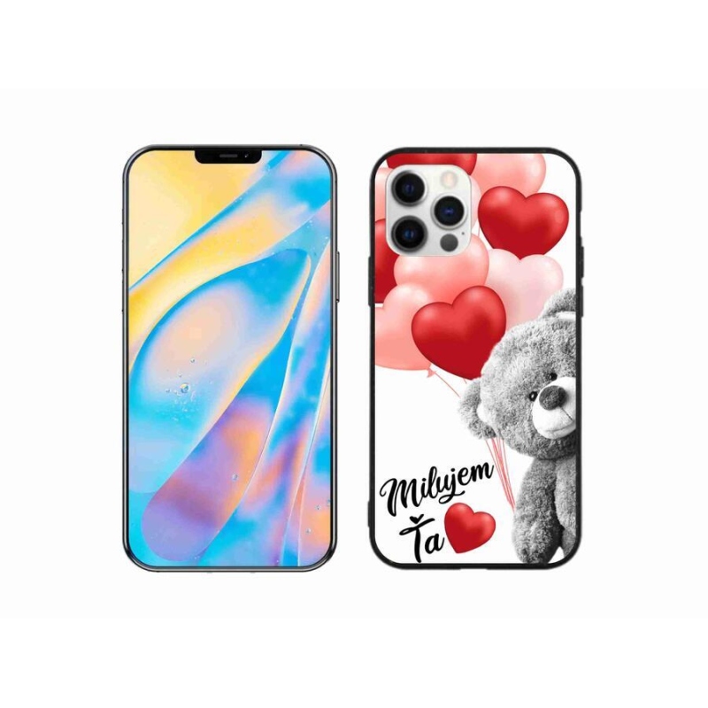 Gél tok mmCase iPhone 12 készülékhez - I love you