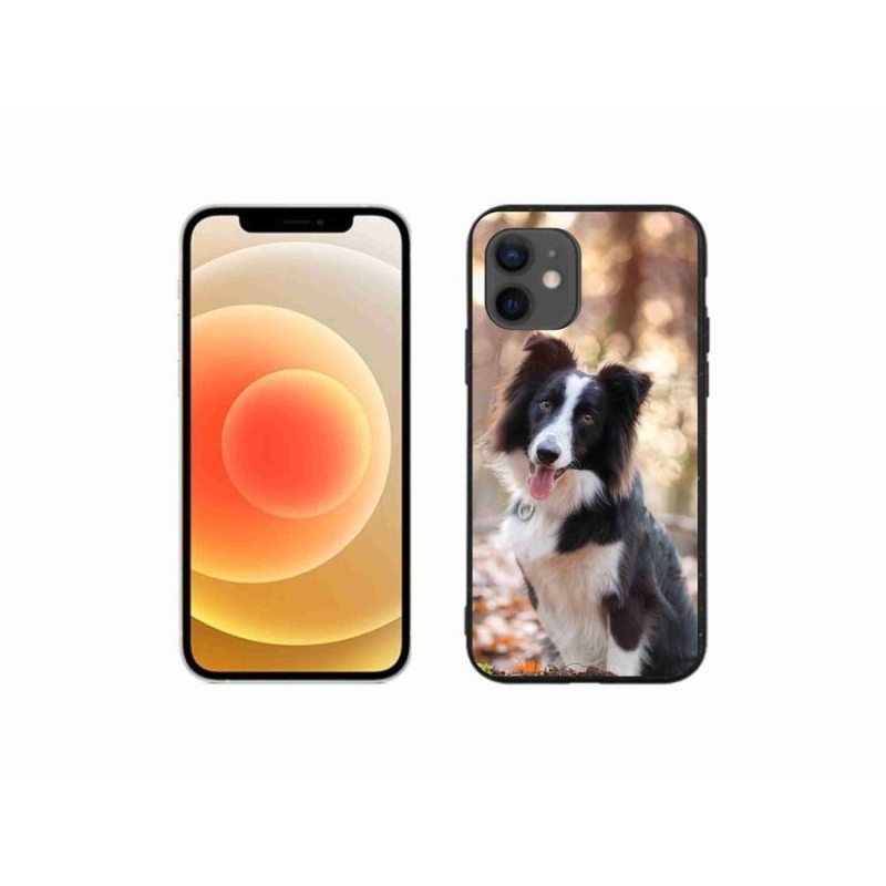 Gél tok mmCase iPhone 12 mini készülékhez - border colie 1