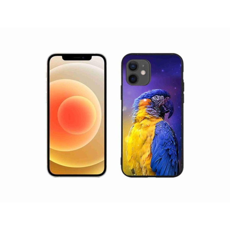 Gél tok mmCase iPhone 12 mini készülékhez - papagáj ara 1