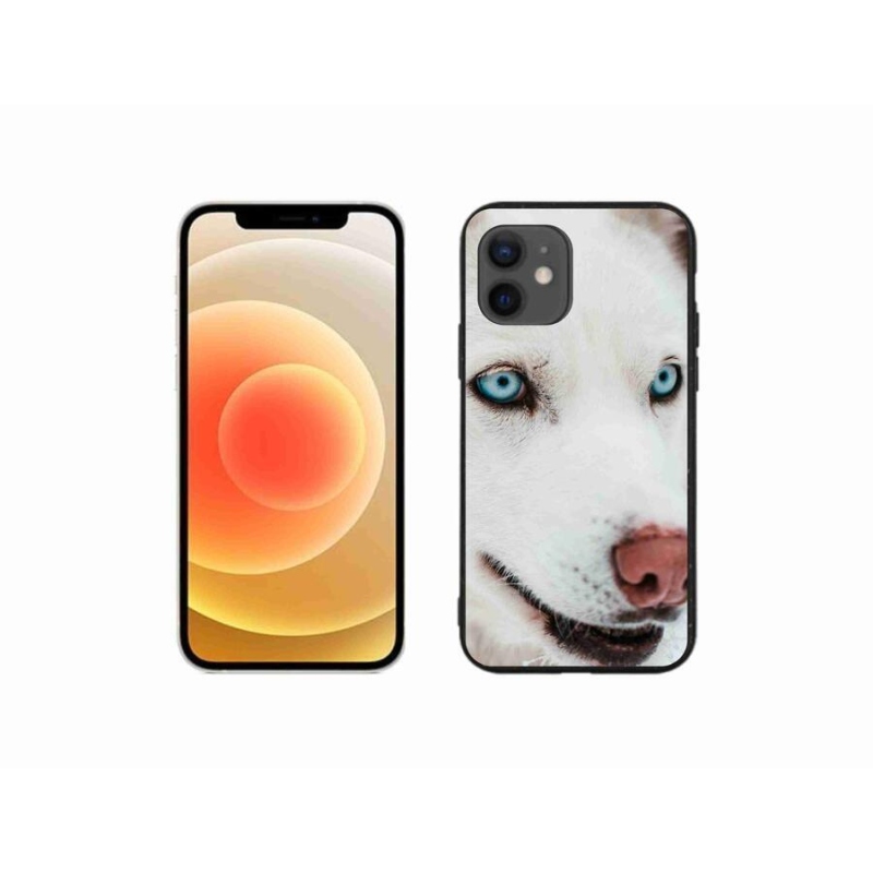 Gél tok mmCase iPhone 12 mini készülékhez - kutyanézetből