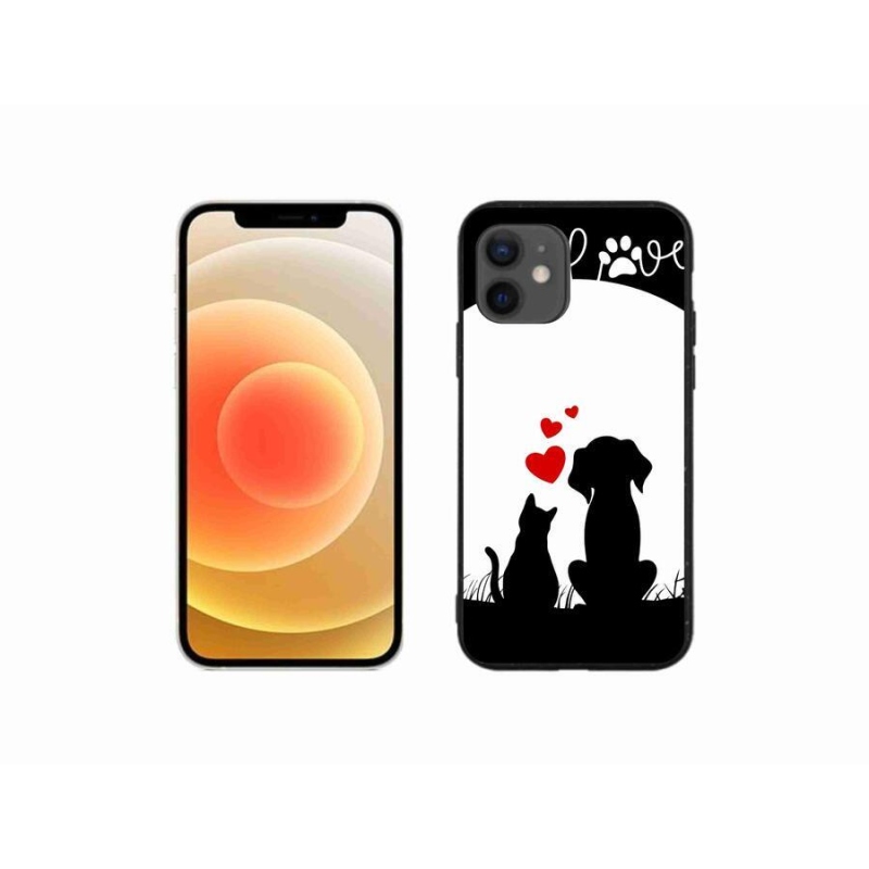 Gél tok mmCase iPhone 12 mini készülékhez - állatszerelem