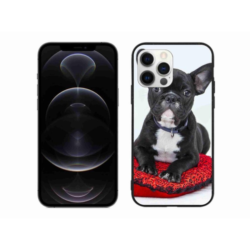 Gél tok mmCase iPhone 12 Pro Max készülékhez - bulldog