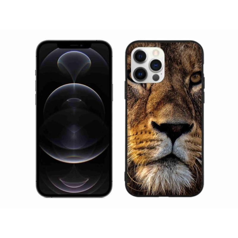 Gél tok mmCase iPhone 12 Pro Max készülékhez - oroszlán